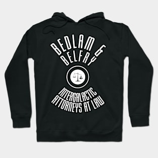 Bedlam & Belfry Retro Logo Black Hoodie